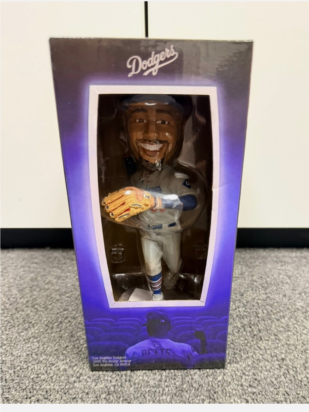 Mookie Betts Bobblehead World Series Game 7 Double Play SGA Dodgers 6/19/26
